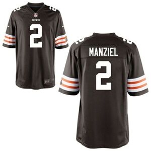Johnny Manziel x Cleveland Browns 2014-25 x Nike Rookie Jersey in size Large